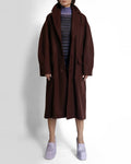 BURGUNDY coat